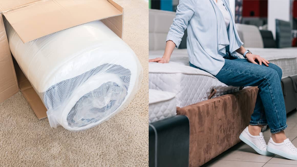 Differences Between A Mattress In A Box & Traditional In-Store Mattresses